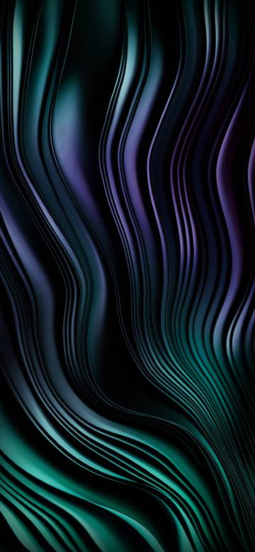 Abstract background with intertwined blue-green and purple lines