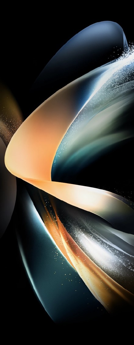 Samsung Galaxy Z Fold4 built-in wallpaper:High-tech dynamic lines