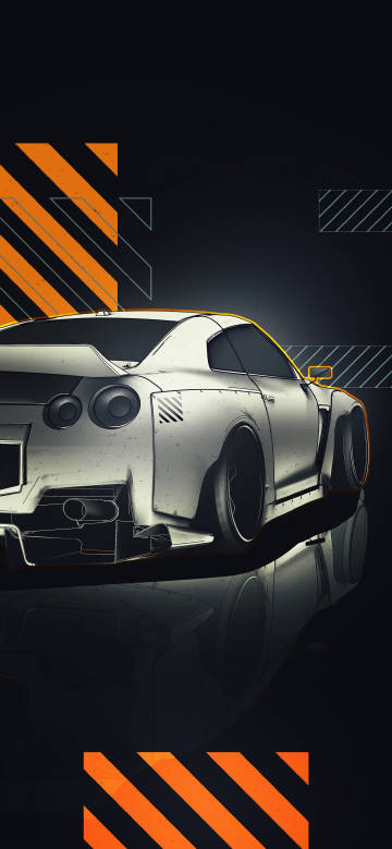 Cool Car Illustration: Styled for Speed and Style