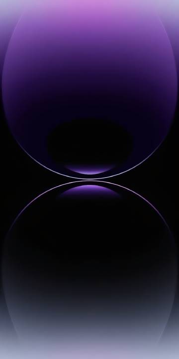 Apple iPhone 14 Deep Space Purple Abstract 4K Wallpaper