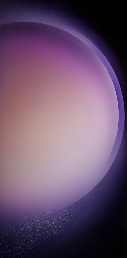Dreamy purple gradient color ball
