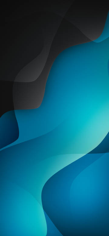 Black blue curve abstract background phone wallpaper