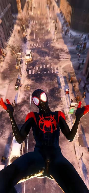 Spider-Man's "Leap of Faith" Pose
