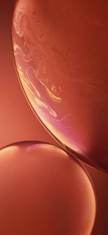 iPhone XR Orange Texture Wallpaper