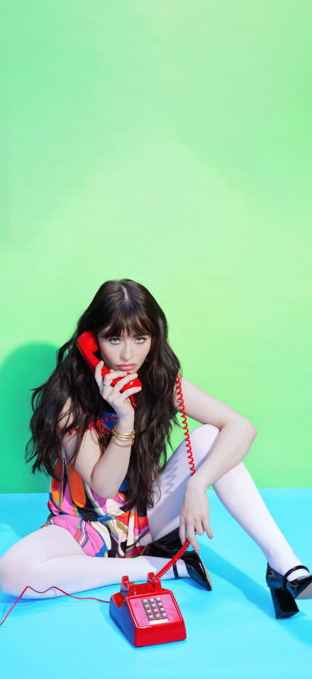 Malina Weissman For Lofficiel Baltic 2025 phone wallpaper
