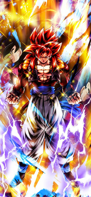 Dragon Ball Gogeta in Super Saiyan 4 Form