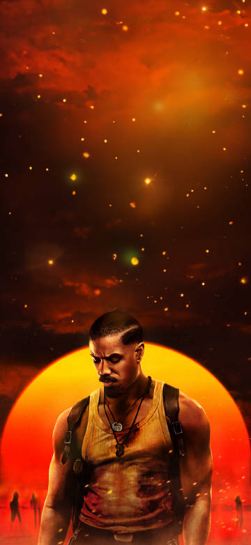 Michael B.Jordan Sinners phone wallpaper Michael B.Jordan Sinners phone wallpaper