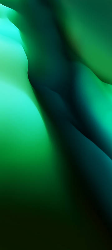 Abstract green flow background phone wallpaper