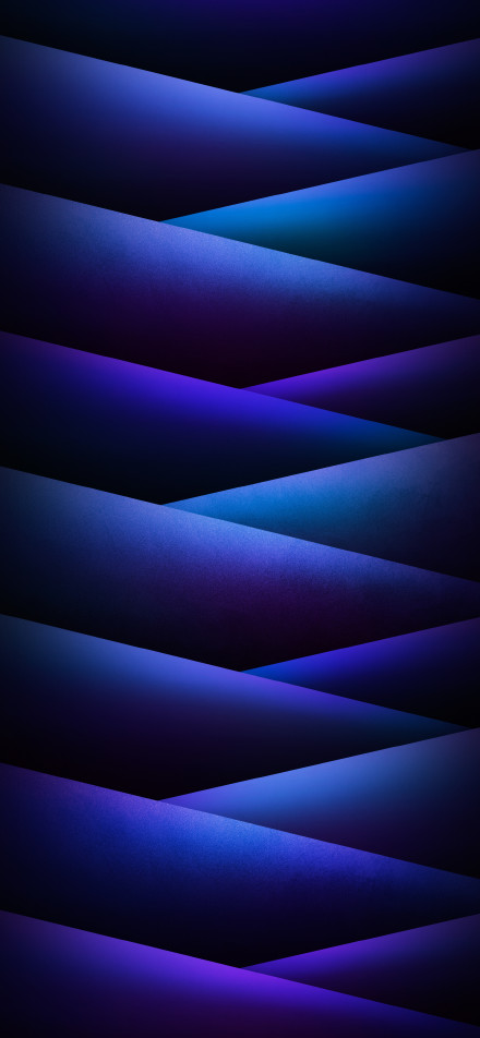 Abstract pattern made of blue and purple geometric stripes