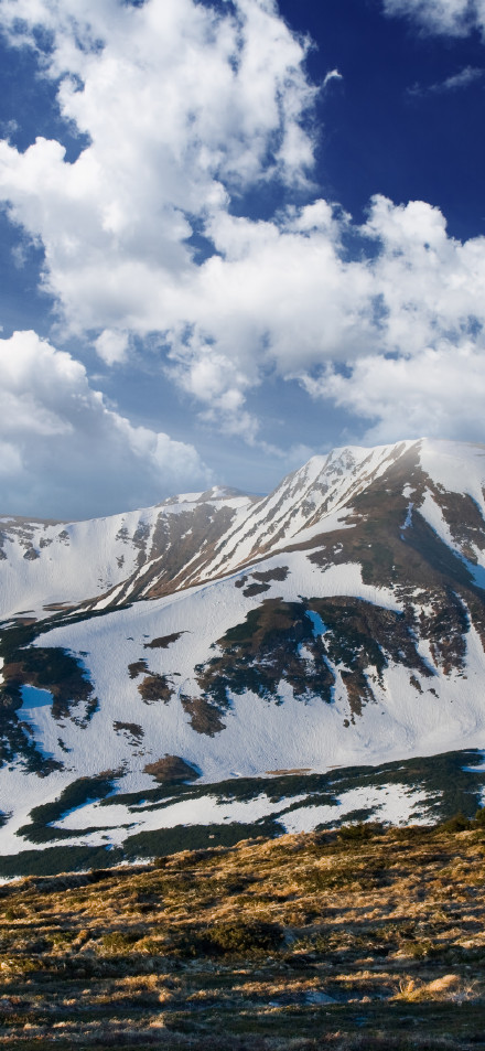 Snowy Mountains Phone Wallpaper