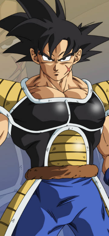 Bardock In His Battle Armor 4K Wallpaper