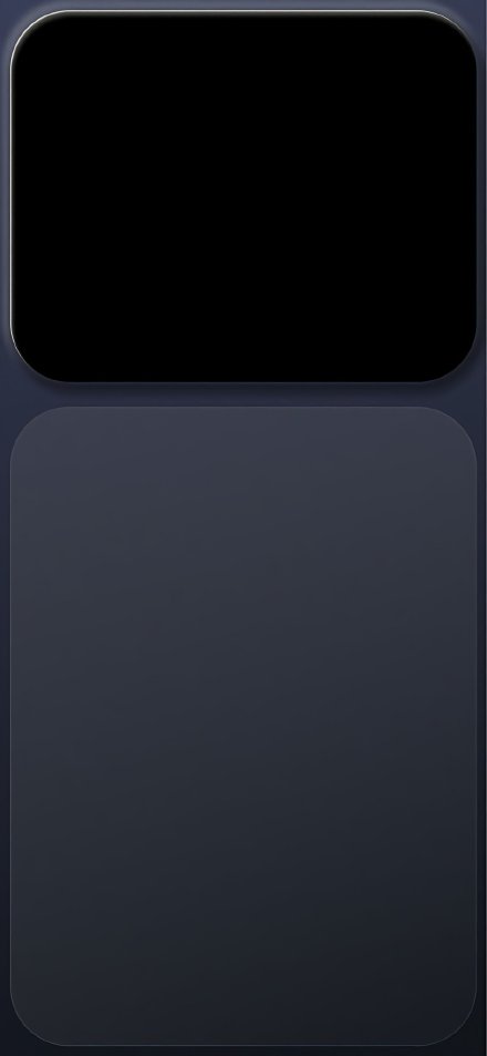 iPhone Dynamic Island Minimal Black Wallpaper