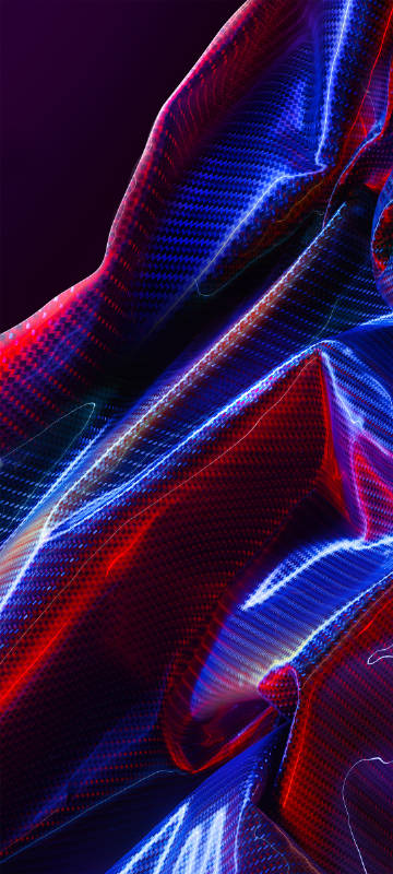 Red-and-Blue Carbon Fiber Texture