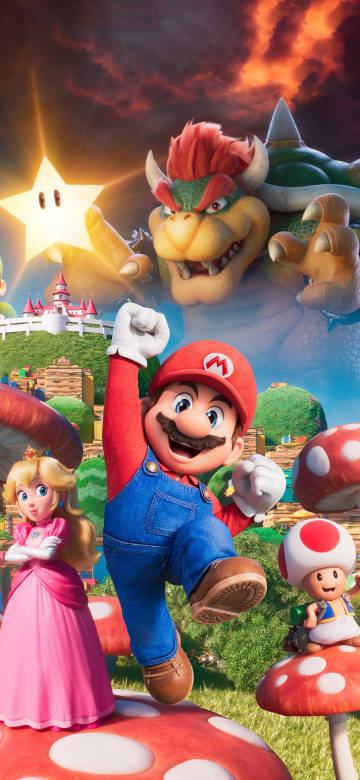 Super Mario phone wallpaper