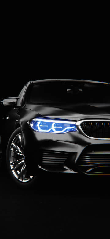 BMW's dazzling light in the dark