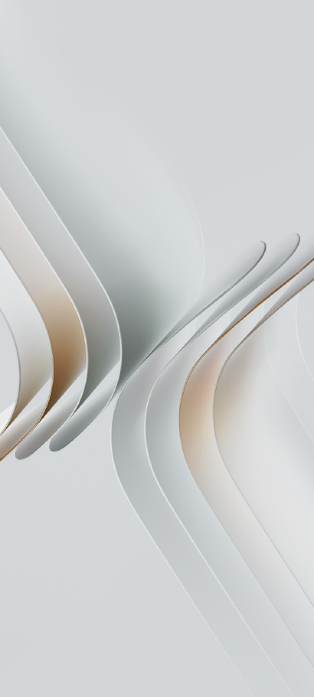 Gray Curve on a Light Gray Background