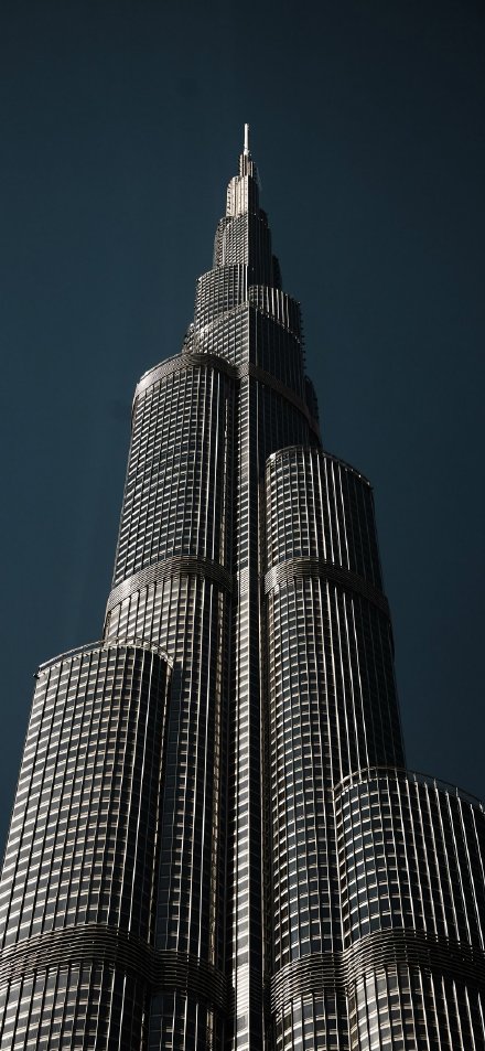 The world's tallest building Burj Khalifa Dubai phone wallpaper
