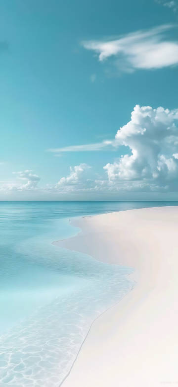 Simple dreamy scenery phone wallpaper
