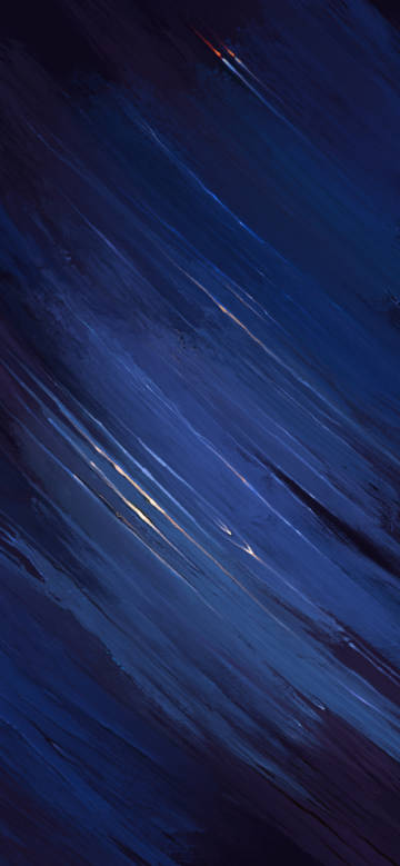 Dark Blue Paint Strokes Abstract Texture 4K Wallpaper