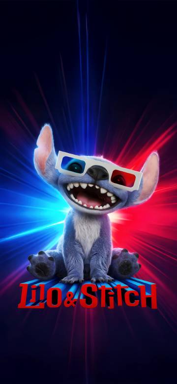 Stitch with 3D Glasses from Lilo & Stitch