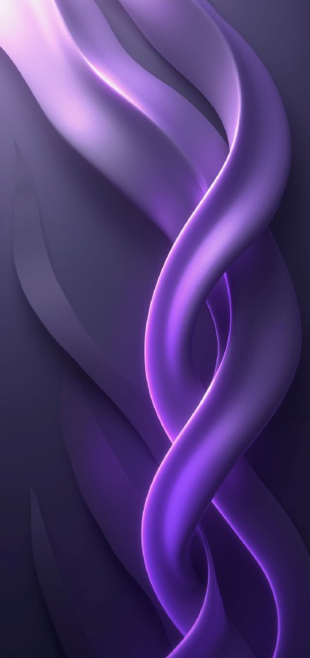Colorful Purple Flow Wallpaper
