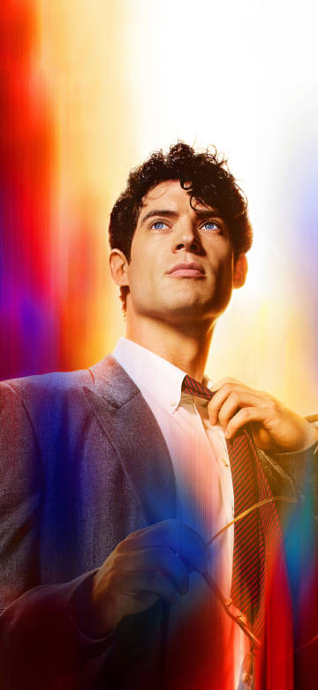 David Corenswet Clark Kent Phone Wallpaper