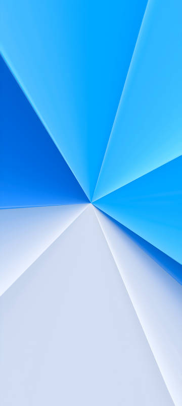 Minimal Blue Abstract Geometry Wallpaper