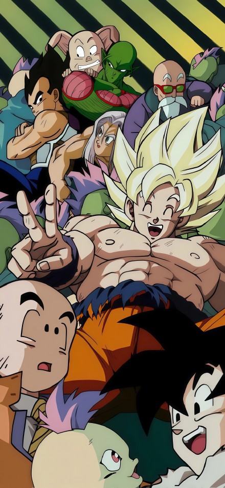 Dragon Ball characters gathering Wallpaper