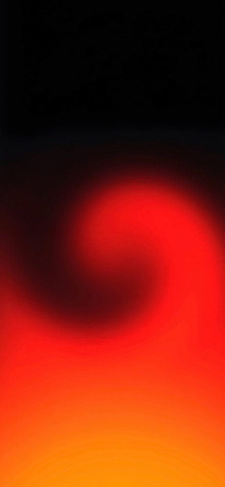 Red and Black Abstract Gradient Vortex 4K Wallpaper