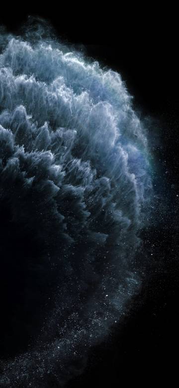 Official Apple iPhone 11 Pro Light blue Wallpaper
