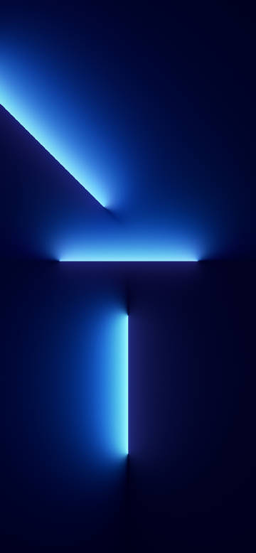 IPhone 13 Pro Official Stock Wallpaper (Dark Blue)