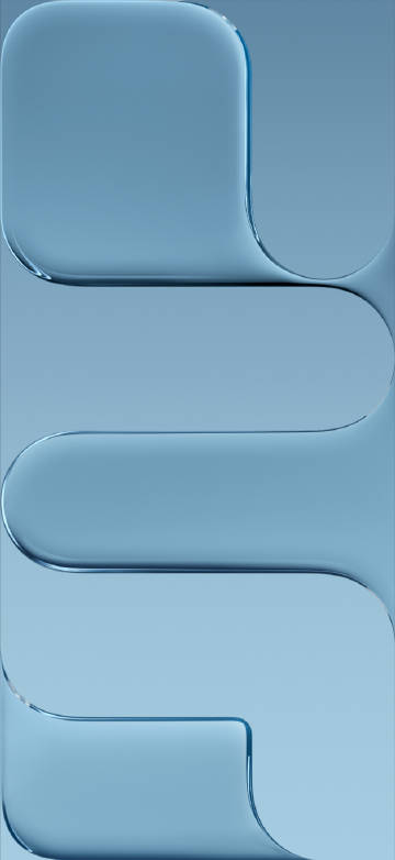 iPhone Air Series Stock Wallpaper, Deep Blue, Minimal
