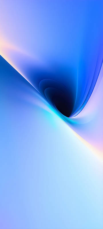 Abstract Blue Swirls Wallpaper