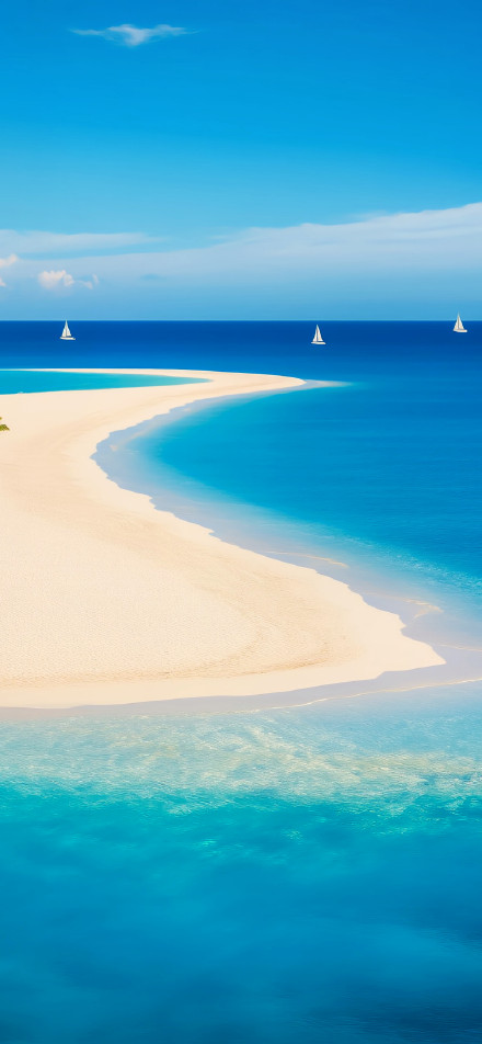 Stunning aerial wallpapers of tropical beaches