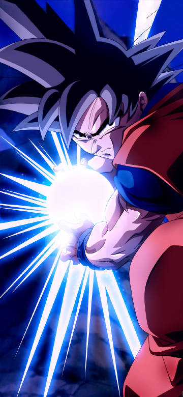 Goku Unleashing His Final Kamehameha