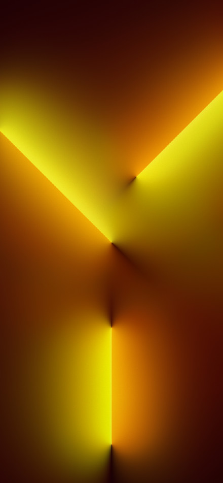 IPhone 13 Pro Official Stock Wallpaper (Yellow)