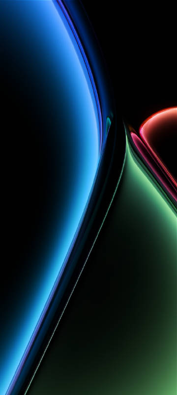 Cool blue-green gradient abstract wallpaper