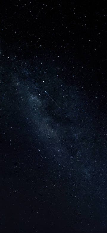 Meteors in the starry sky phone wallpaper