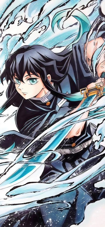 Tomioka Giyu in Demon Slayer: Kimetsu no Yaiba