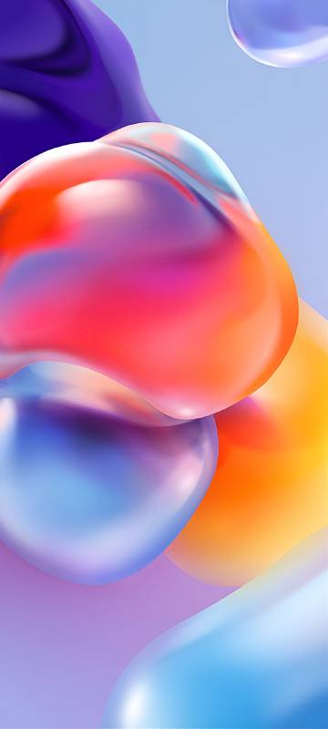 Fantasy color flow art abstract wallpaper