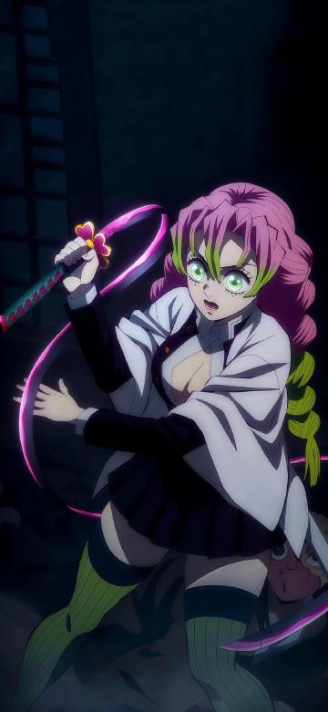 Sweet Warrior Mitsuri Kanroji in Demon Slayer