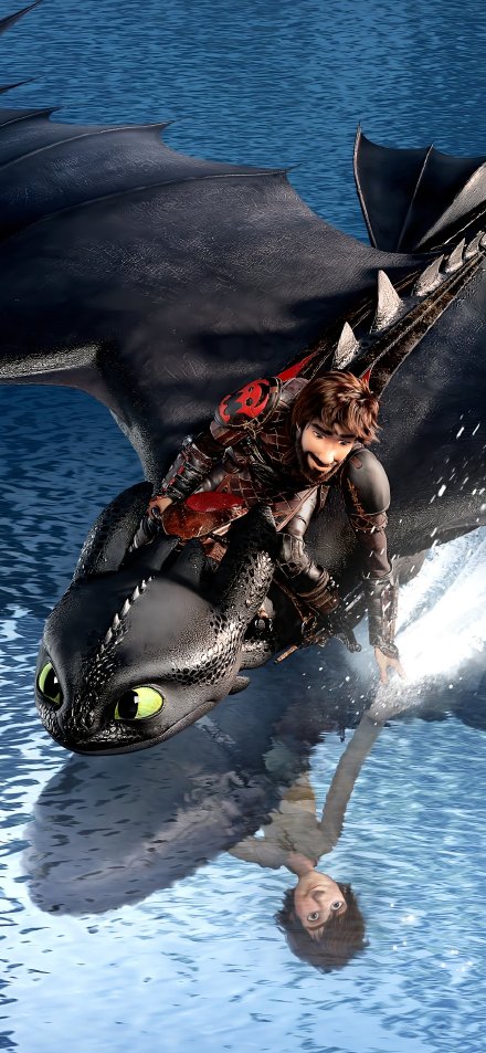 How to Train Your Dragon Hiccup and Toothless Wallpaper