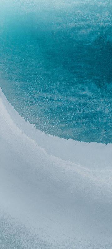 Nubia Z50 Ultra Wallpaper: Blue water by the sea