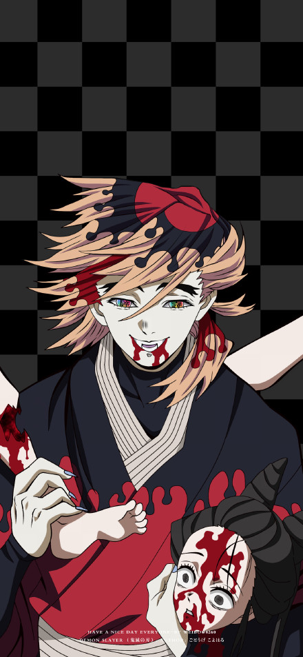 Demon Slayer Doma Upper Moon Two Art 4K UHD Wallpaper