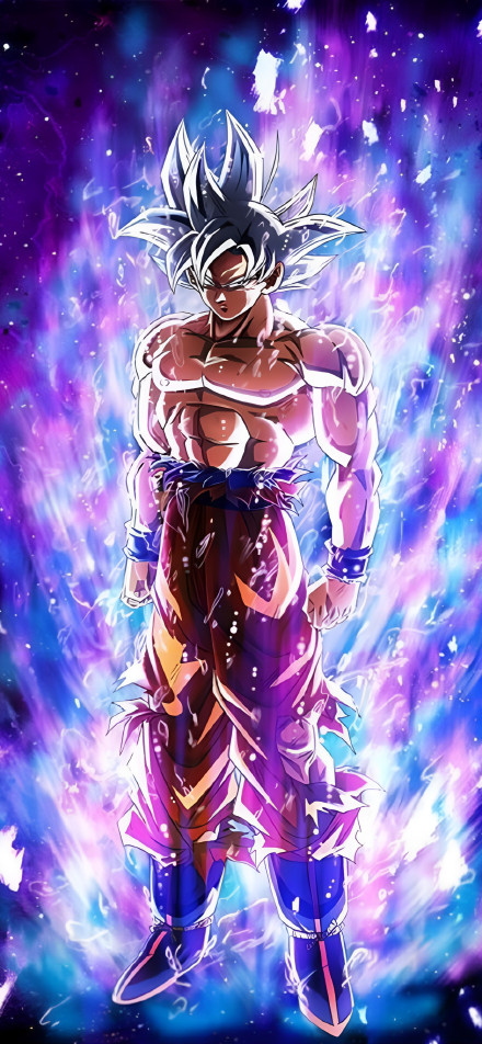Goku Ultra Instinct Power Mode 4K Phone Wallpaper