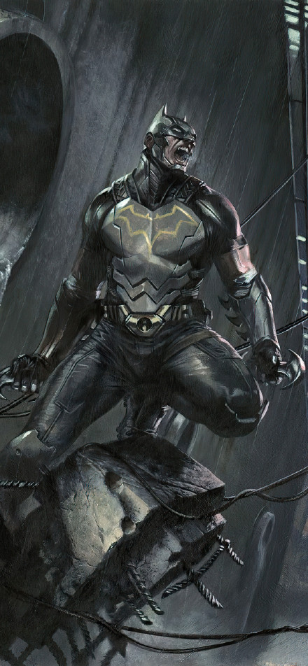 Dark Rainy Night Batman Wallpaper