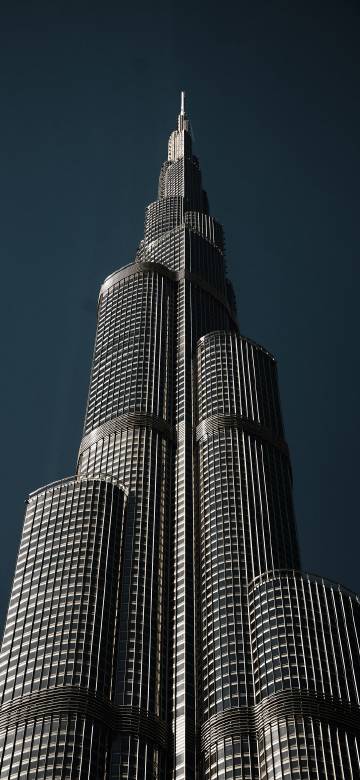 The world's tallest building Burj Khalifa Dubai phone wallpaper