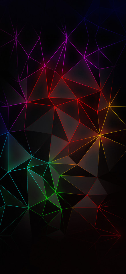 Colorful geometric cool abstract wallpaper