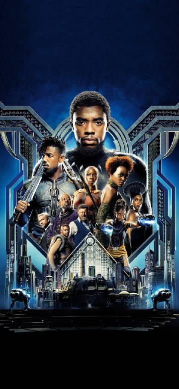Black Panther Poster Wallpaper, T’Challa, Marvel Hero