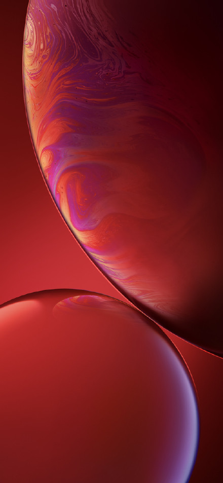 iPhone XR Red Texture Wallpaper